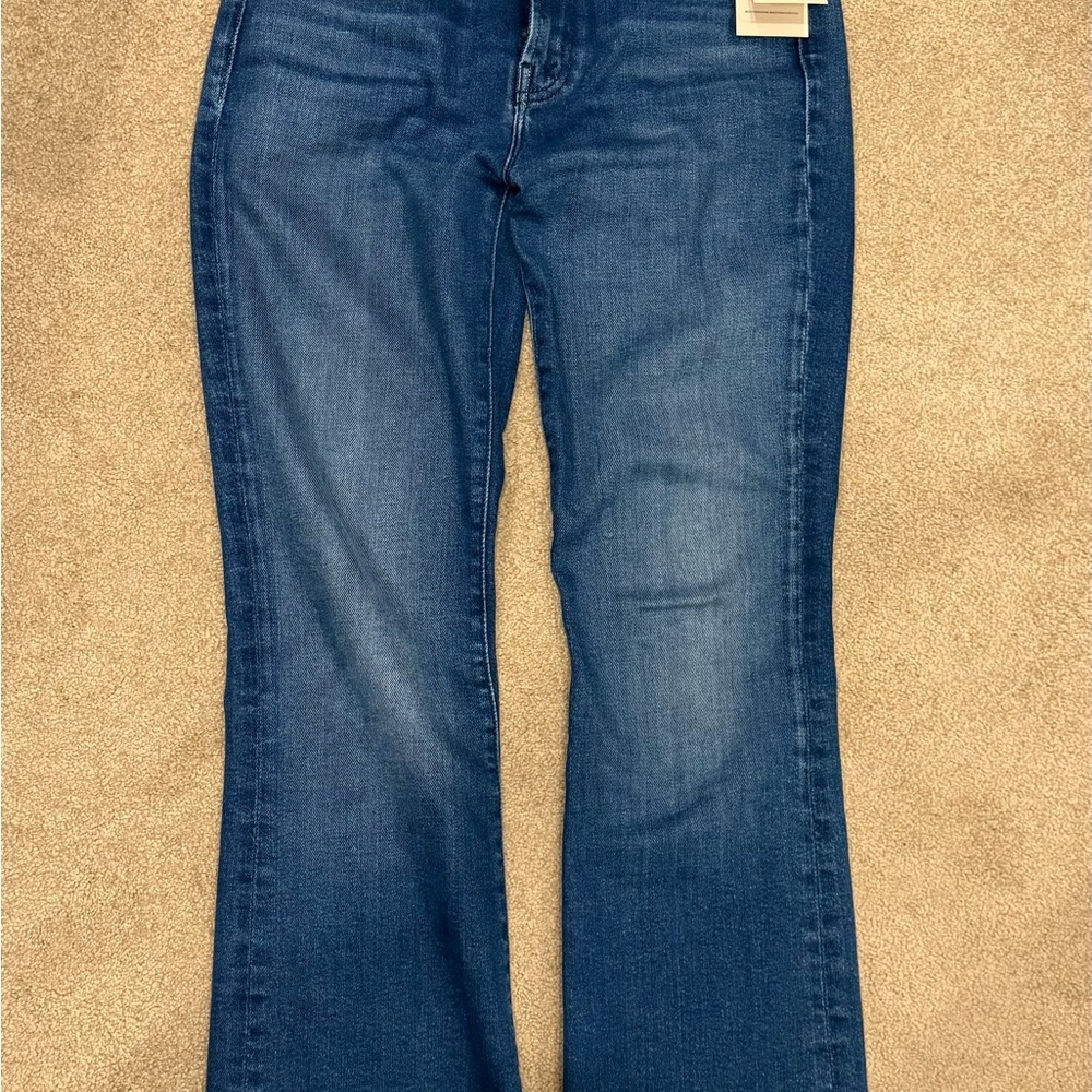 MOTHER Dark Blue Flare Jeans